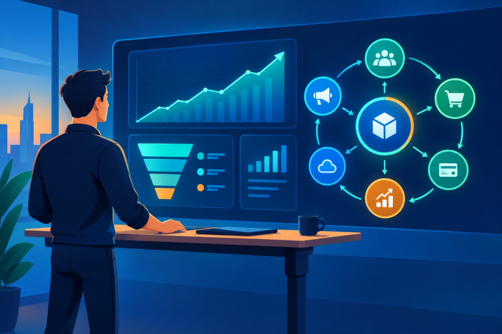 Free calculator tool with a grid of programmatic landing pages that capture long-tail search traffic